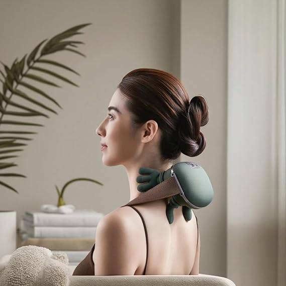 Portable, Bionic Heated Neck and Back Massager Trendy Zone